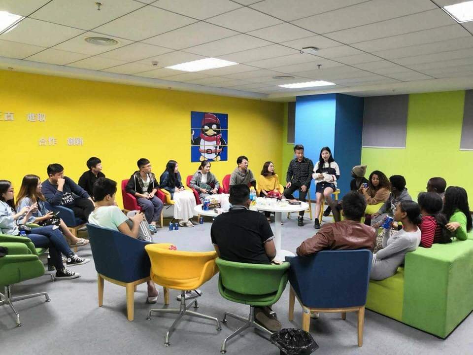 The Bappy team gathered together in China